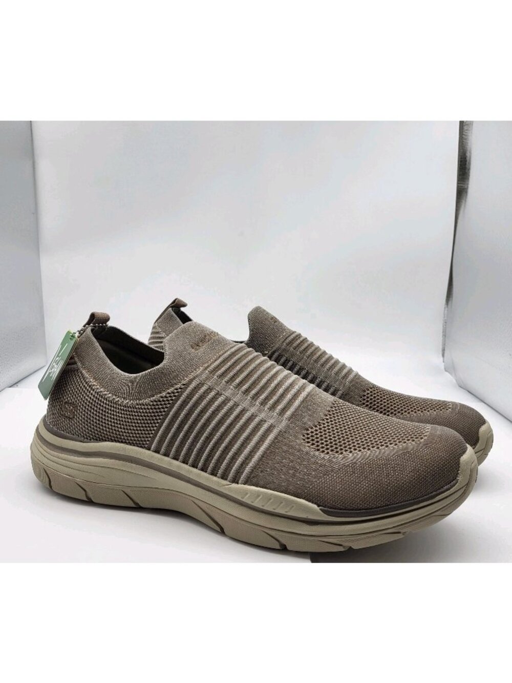 Skechers Men's 13 Expected 2.0 Hersch Vegan Knit Mesh Slip On